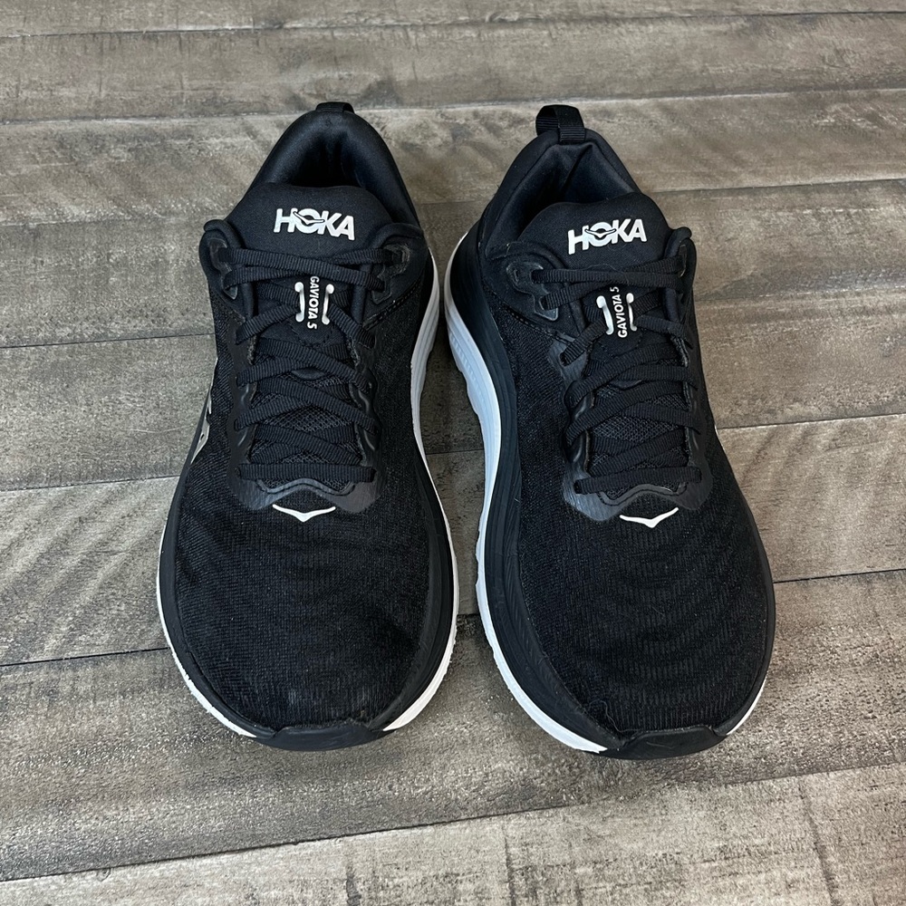 Hoka Gaviota 5 size 10D Athletic Running Shoes with Maximal Cushioning - Picture 3 of 6